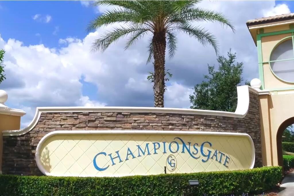 Close To Disney & Other Theme Parks,Private Heated Poolspa, Bbq & Game Rm Kissimmee Eksteriør billede
