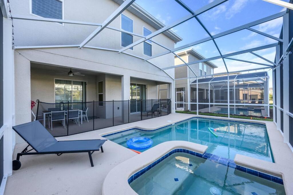 Close To Disney & Other Theme Parks,Private Heated Poolspa, Bbq & Game Rm Kissimmee Eksteriør billede